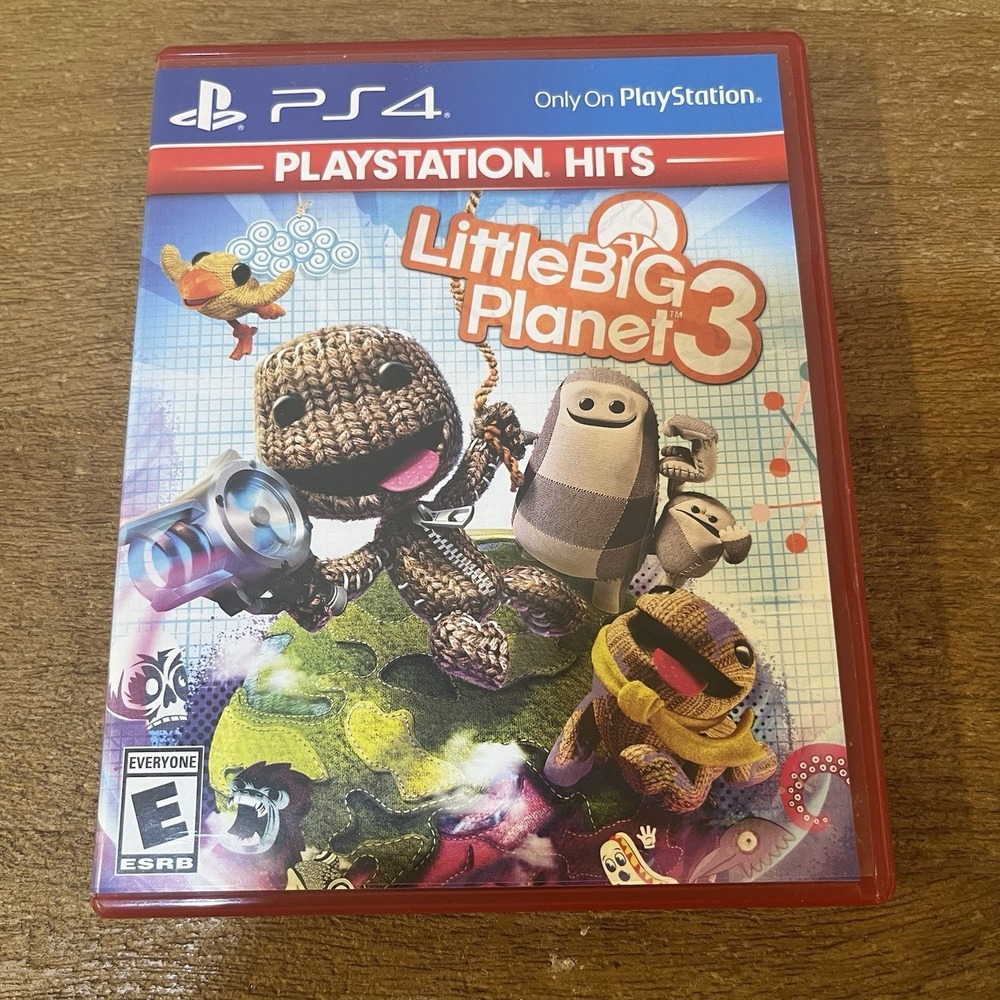 LittleBigPlanet 3 PlayStation Hits PS4 Video Game No Manual Sony PlayStation 4